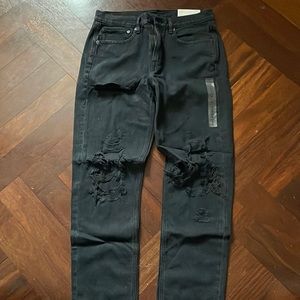 NWT High-Rise 90’s slim boyfriend jeans 29W Long